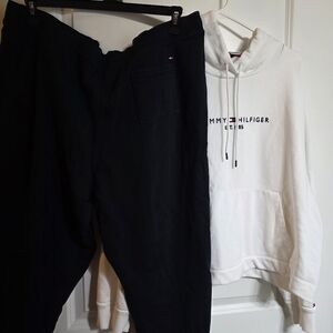 Tommy Hilfiger Navy and White Casual Set